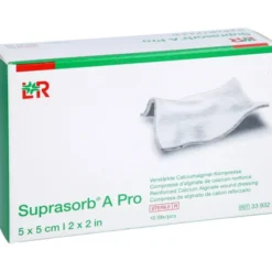 SUPRASORB A Pro Calciumalginat Kompr.5x5 cm 10 St