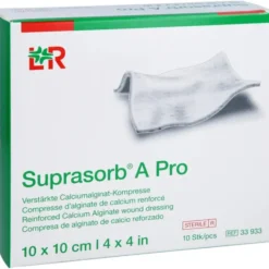 SUPRASORB A Pro Calciumalginat Kompr.10x10 cm 10 St