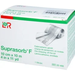SUPRASORB F Folien Wundverb.10 cmx10 m unste.Rolle 1 St