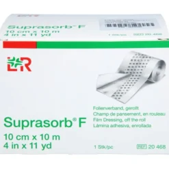 SUPRASORB F Folien Wundverb.10 cmx10 m unste.Rolle 1 St