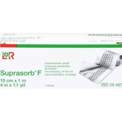SUPRASORB F Folien-Wundverb.10 cmx1 m unste.Rolle 1 St