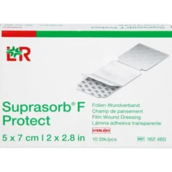 SUPRASORB F Protect Folien-Wundverb.5x7 cm ste. 10 St
