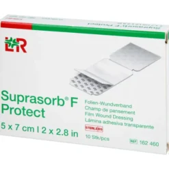 SUPRASORB F Protect Folien-Wundverb.5x7 cm ste. 10 St