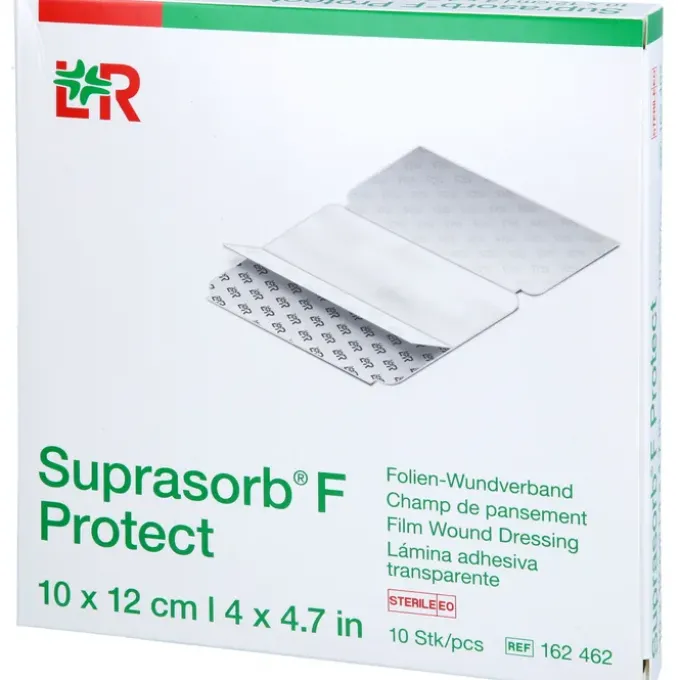 SUPRASORB F Protect Folien-Wundverb.10x12 cm ste. 10 St