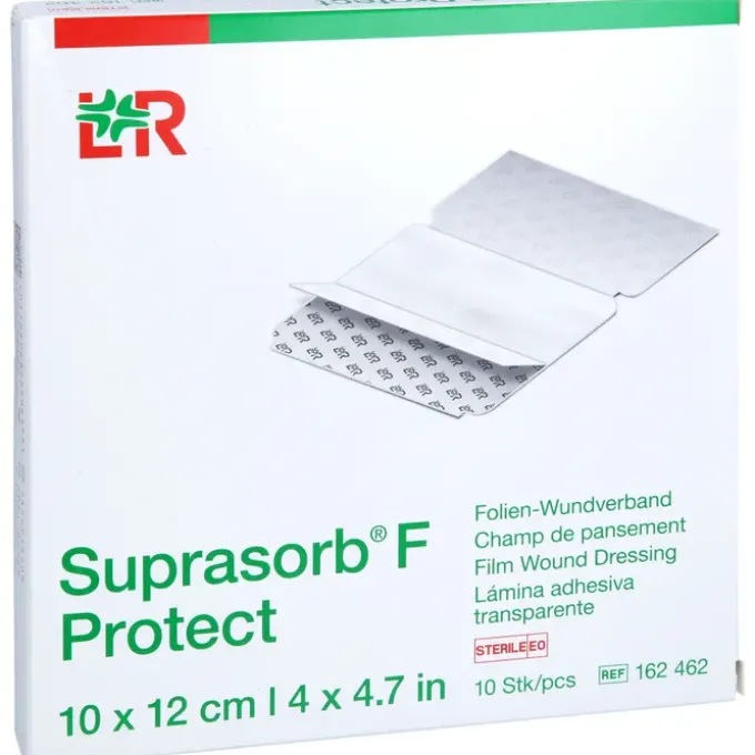SUPRASORB F Protect Folien-Wundverb.10x12 cm ste. 10 St