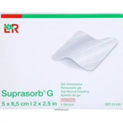 SUPRASORB G Gelkompresse 5x6,5 cm 5 St