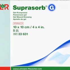 SUPRASORB G Gelkompresse 10x10 cm 5 St