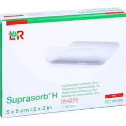 SUPRASORB H Hydrokoll.Verb.dünn 5x5 cm 10 St