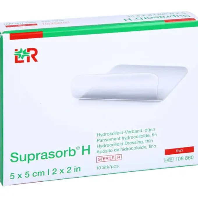 SUPRASORB H Hydrokoll.Verb.dünn 5x5 cm 10 St