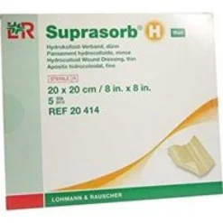 SUPRASORB H Hydrokoll.Verb.dünn 20x20 cm 5 St