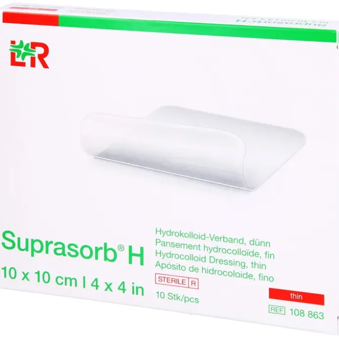 SUPRASORB H Hydrokoll.Verb.dünn 10x10 cm 10 St