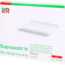 SUPRASORB H Hydrokoll.Verb.dünn 10x10 cm 10 St