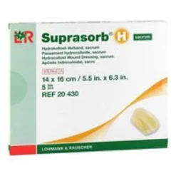 SUPRASORB H Hydrokoll.Verb.sacrum 14x16 cm 5 St
