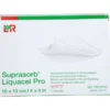 SUPRASORB Liquacel Pro 10x10 cm Kompressen 10 St