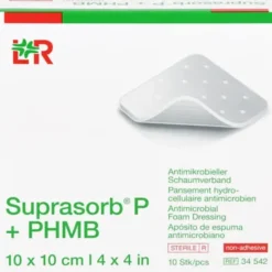 SUPRASORB P+PHMB Schaumverband 10x10 cm 10 St