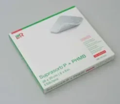 SUPRASORB P+PHMB Schaumverband 20x20 cm 5 St