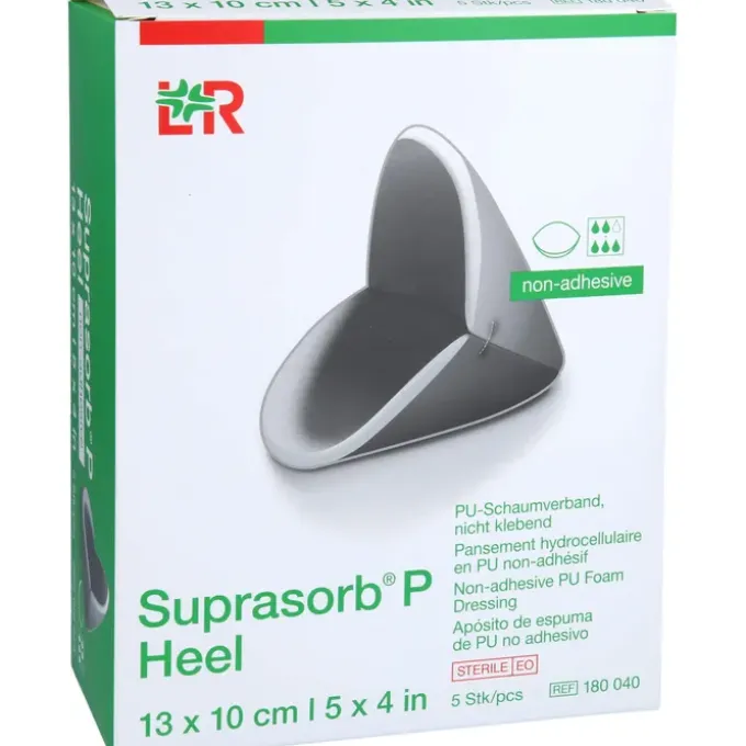 SUPRASORB P PU-Schaumv.Heel 10x13 cm 5 St