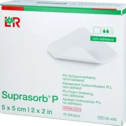 SUPRASORB P PU-Schaumv.nicht klebend 5x5 cm 10 St