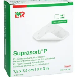 SUPRASORB P PU-Schaumv.nicht klebend 7,5x7,5cm ste 10 St
