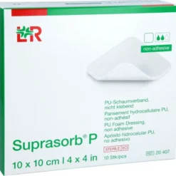 SUPRASORB P PU-Schaumv.nicht klebend 10x10 cm 10 St