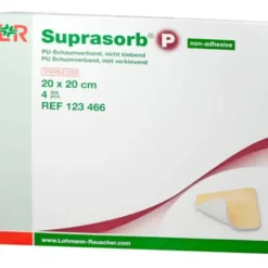 SUPRASORB P PU-Schaumv.nicht klebend 20x20 cm 4 St