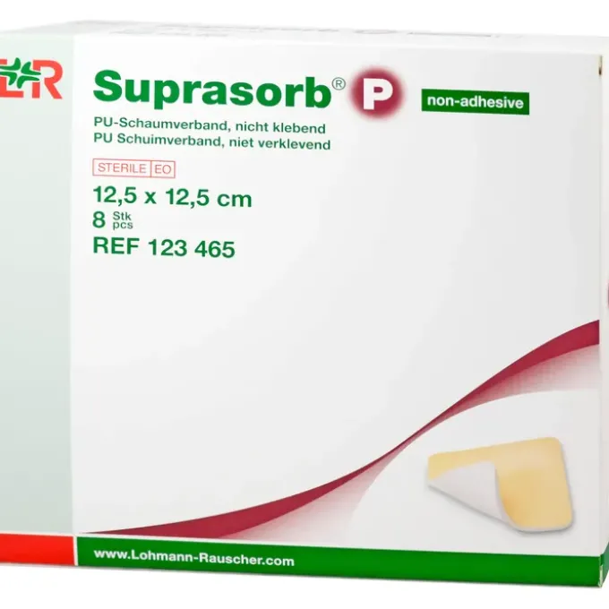 SUPRASORB P PU-Schaumv.nicht klebend 12,5x12,5 cm 8 St