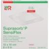 SUPRASORB P SensiFlex border 15x15cm 10 St