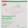 SUPRASORB P SensiFlex border lite 15x15cm 10 St