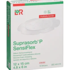 SUPRASORB P SensiFlex multisite border 12x15cm 10 St
