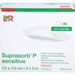 SUPRASORB P sensitive PU-Schaumv.non-bor.7,5x7,5 10 St