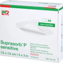 SUPRASORB P sensitive PU-Schaumv.non-bor.7,5x7,5 10 St