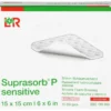 SUPRASORB P sensitive PU-Schaumv.non-bor.15x15cm 10 St