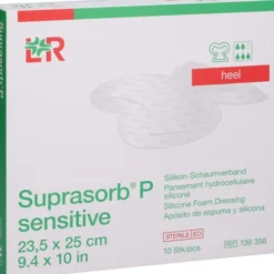 SUPRASORB P sensitive PU-Schaumv.heel bor.23,5x25 10 St