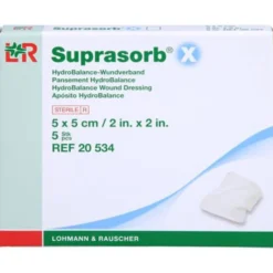 SUPRASORB X HydroBalance Wundverb.5x5 cm 5 St