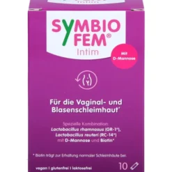 SYMBIOFEM Intim Milchsäurebakterien mit D-Mannose 10 Stück