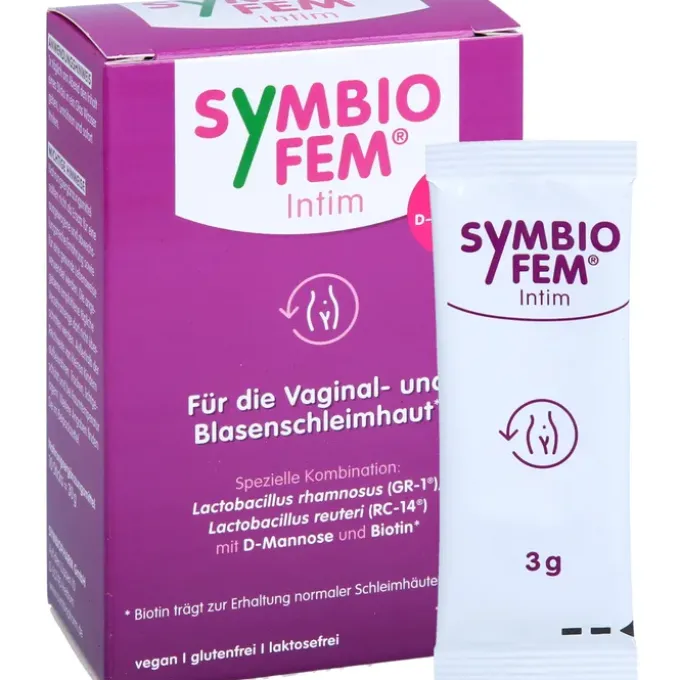 SYMBIOFEM Intim Milchsäurebakterien mit D-Mannose 10 Stück