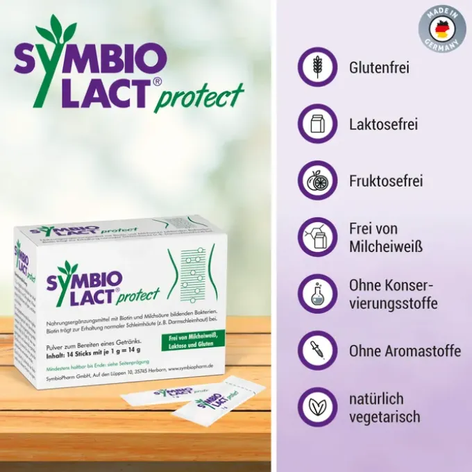 SYMBIOLACT Protect Pulver Sticks 14 Stück