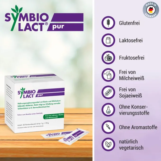 SYMBIOLACT pur Nahrungsergänzungsmittel Pulver 30 Stück