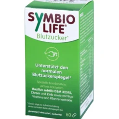 SYMBIOLIFE Blutzucker Bakterienstämme u.Chrom Kps. 60 Stück