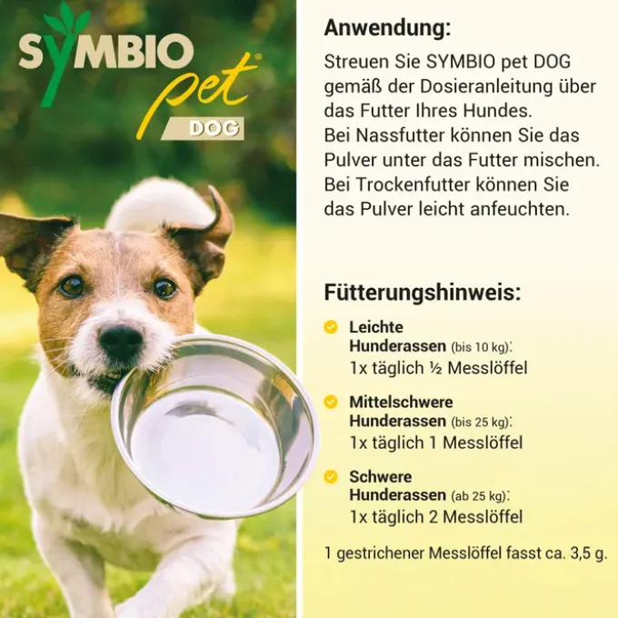SYMBIOPET dog Ergänzungsfutterm.Pulver f.Hunde 175 g