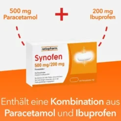 SYNOFEN 500 mg/200 mg Filmtabletten 10 St