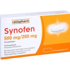 SYNOFEN 500 mg/200 mg Filmtabletten 10 St
