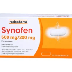 SYNOFEN 500 mg/200 mg Filmtabletten 10 St