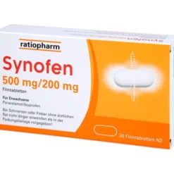 SYNOFEN 500 mg/200 mg Filmtabletten 20 St