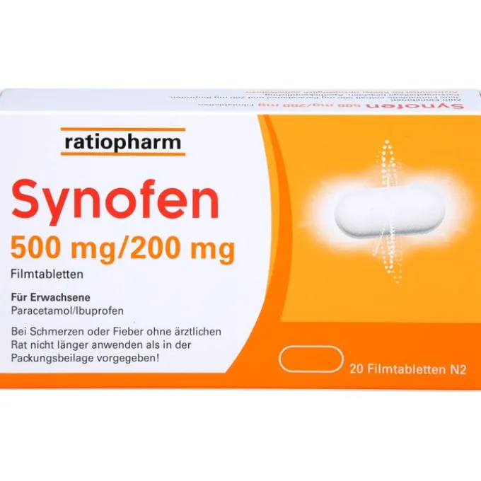SYNOFEN 500 mg/200 mg Filmtabletten 20 St
