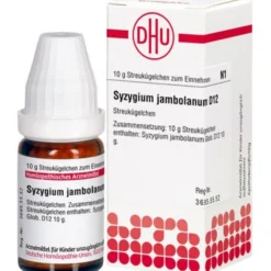 SYZYGIUM JAMBOLANUM D 12 Globuli 10 g