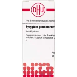SYZYGIUM JAMBOLANUM D 12 Globuli 10 g