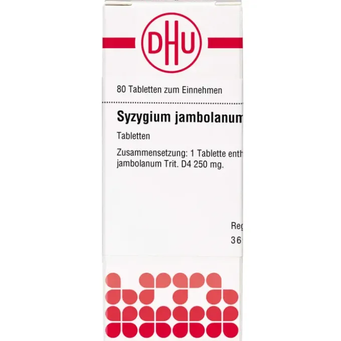 SYZYGIUM JAMBOLANUM D 4 Tabletten 80 St