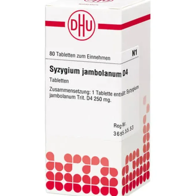 SYZYGIUM JAMBOLANUM D 4 Tabletten 80 St