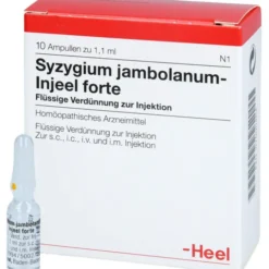 SYZYGIUM JAMBOLANUM INJEEL forte Ampullen 10 St